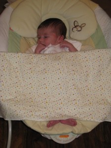 I sleep like my Daddy- feet OUT!