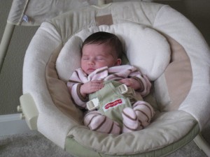 Passed out in my swing...